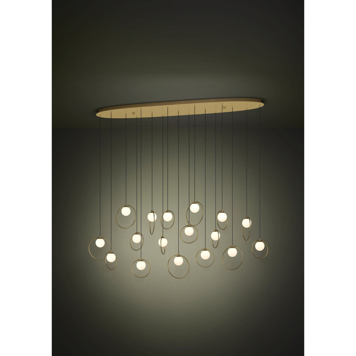 Eglo PORTOCOLOM Pendant - 17 Light Oblong-Eglo-Ozlighting.com.au