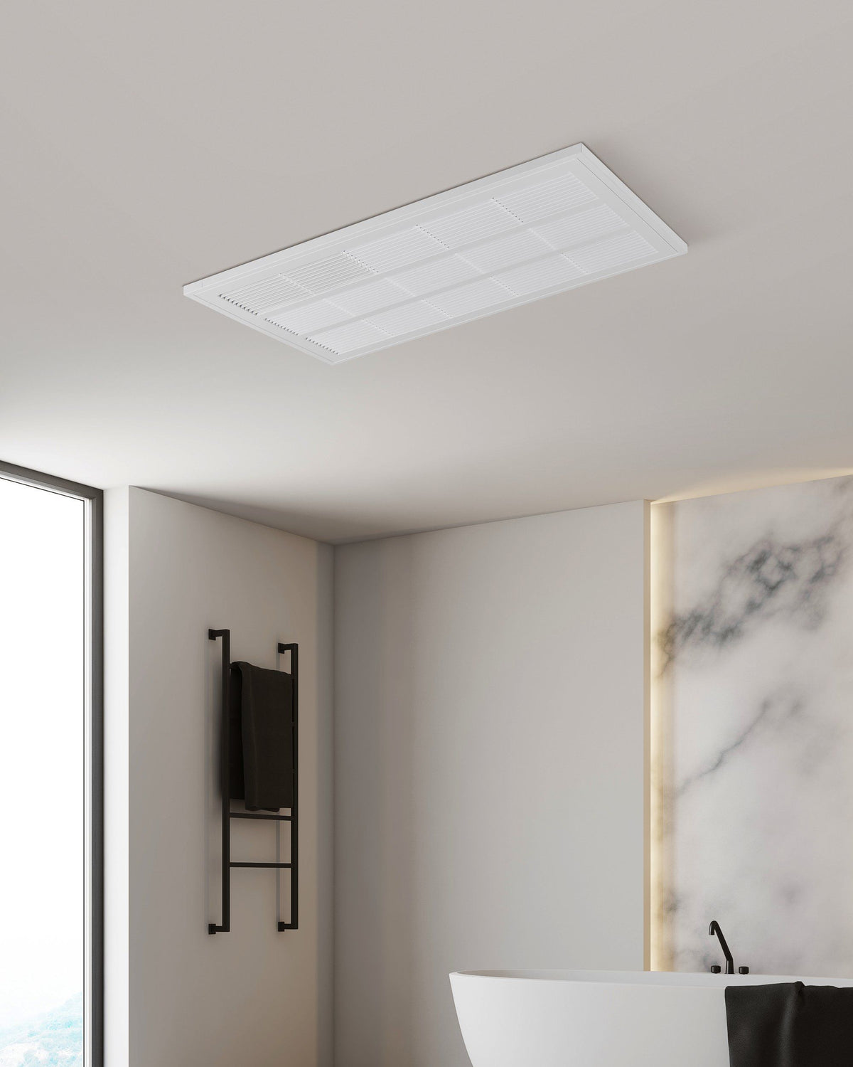 Eglo SALVADOR 3-in-1 Bathroom Heater - Exhaust Fan-Eglo-Ozlighting.com.au