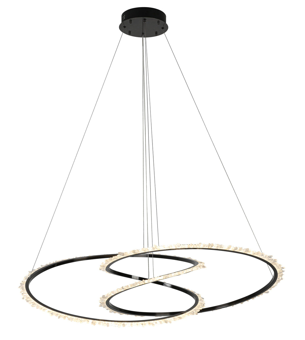 Eglo SCARLETT LED Pendant - 1050mm Multi-Curve-Eglo-Ozlighting.com.au