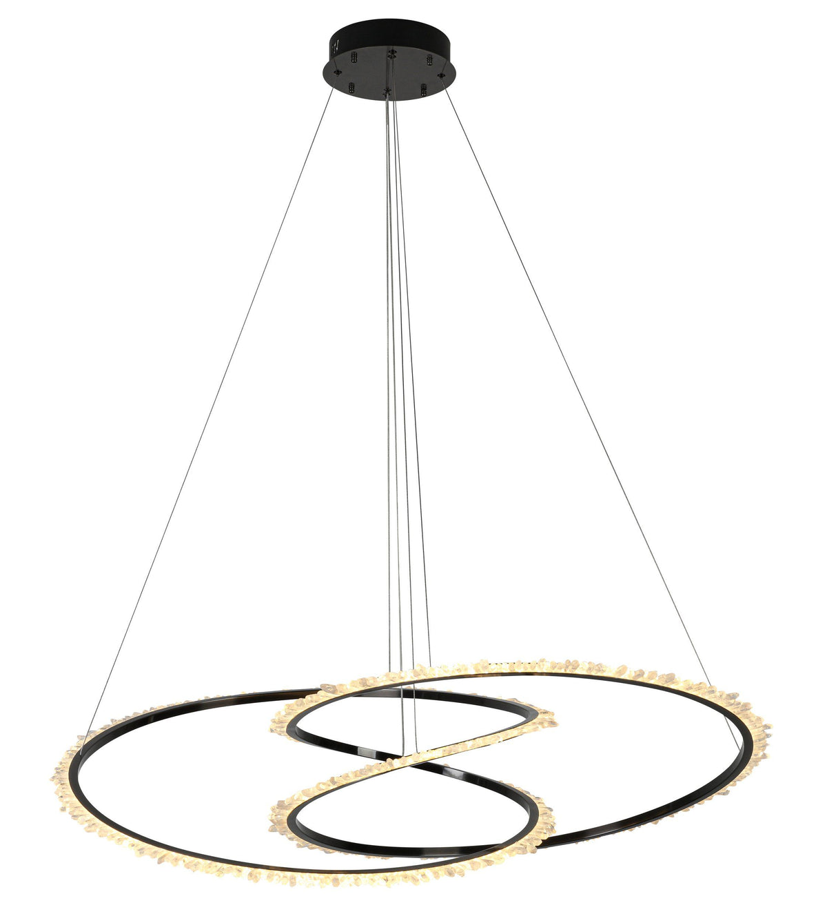 Eglo SCARLETT LED Pendant - 1050mm Multi-Curve-Eglo-Ozlighting.com.au