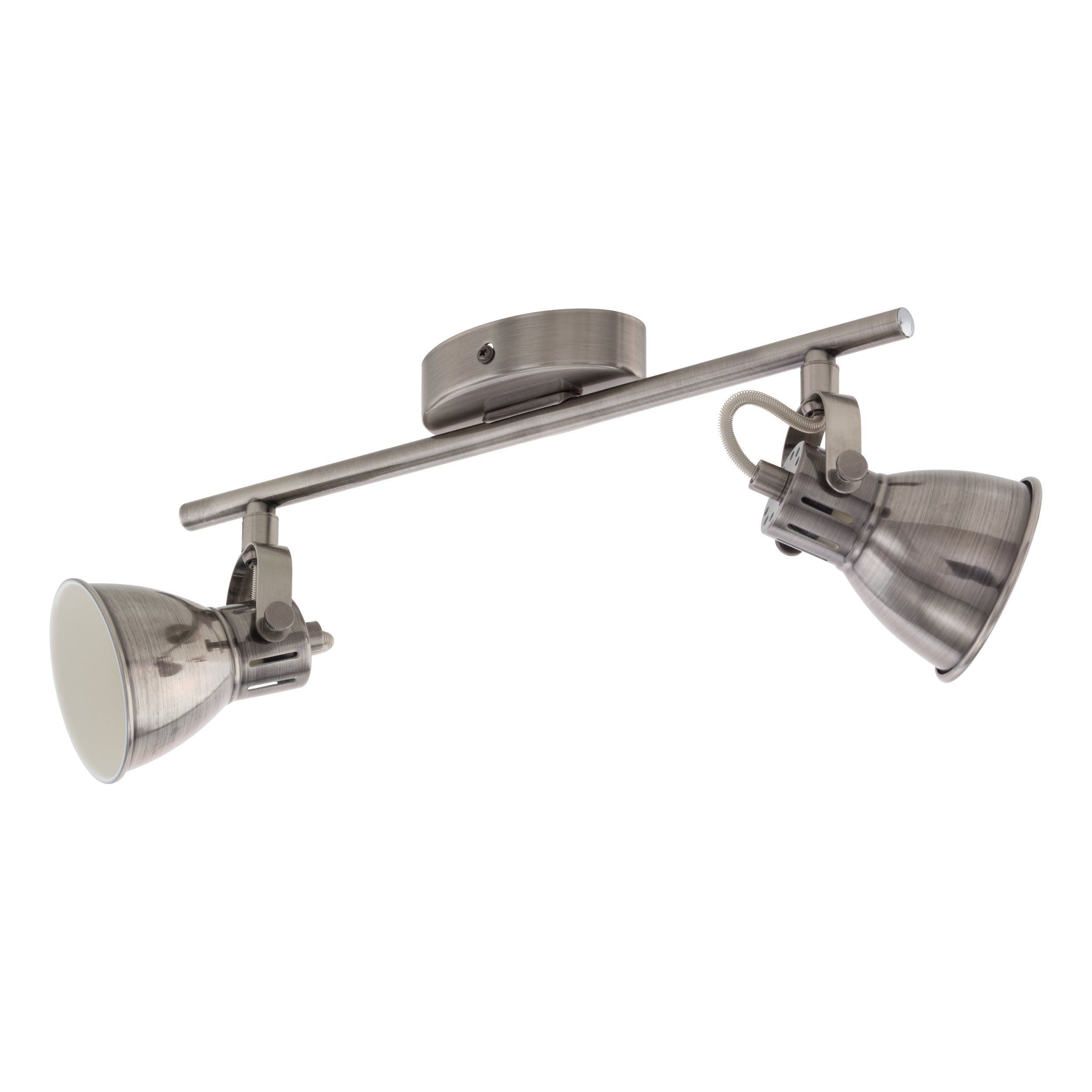 Eglo SERAS - 5W Indoor LED Wall Light | Antique Nickel-Eglo-Ozlighting.com.au