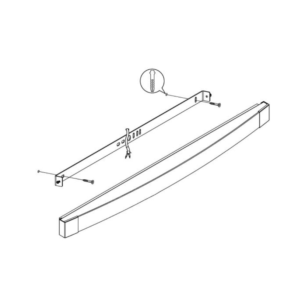 Eglo SIDERNO LED Mirror Light - 8W/16W/24W-Eglo-Ozlighting.com.au