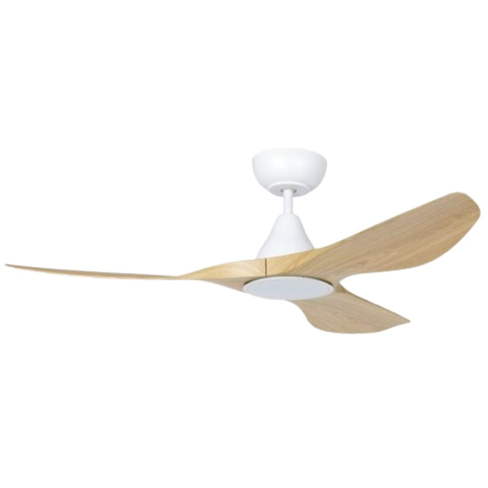 Eglo SURF DC Ceiling Fan - 3 Blade 48" 1220mm, 3-CCT LED Light-Eglo-Ozlighting.com.au