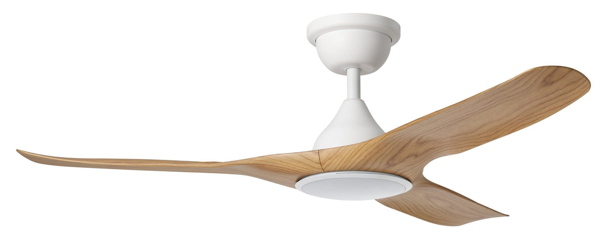 Eglo TAHITI DC Ceiling Fan - 52 Inch, Tri-Colour LED Light-Eglo-Ozlighting.com.au