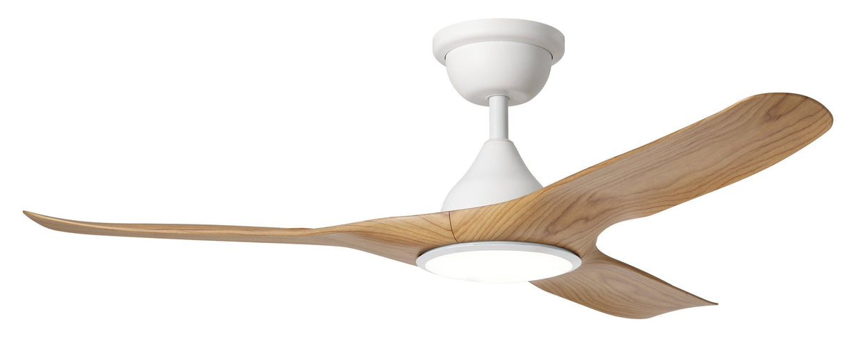 Eglo TAHITI DC Ceiling Fan - 52 Inch, Tri-Colour LED Light-Eglo-Ozlighting.com.au