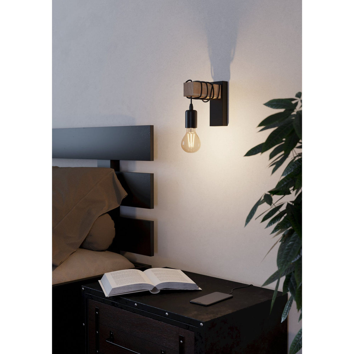Eglo TOWNSHEND Wall Light - 10W-Eglo-Ozlighting.com.au