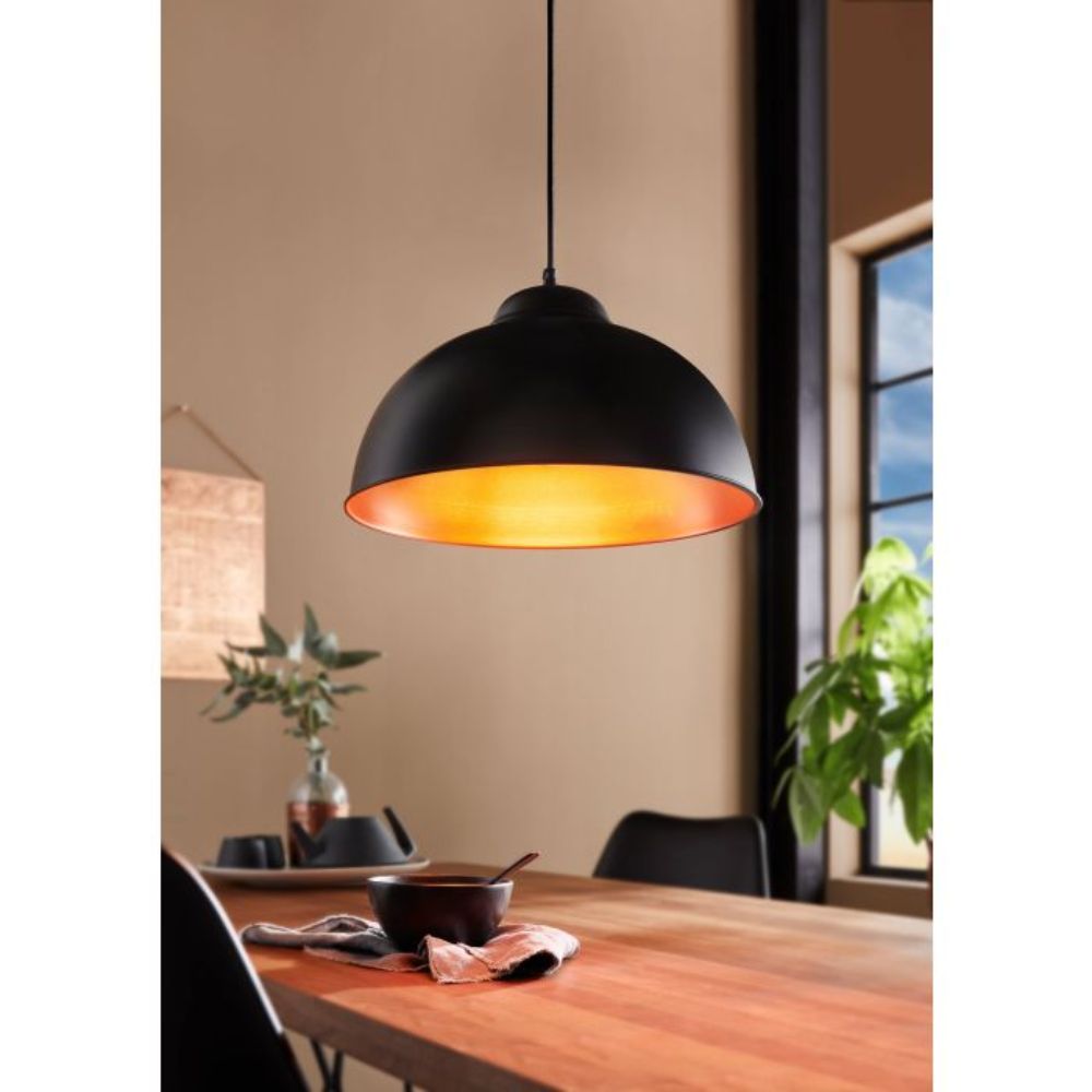 Eglo TRURO 2 - 1 Light Pendant-Eglo-Ozlighting.com.au