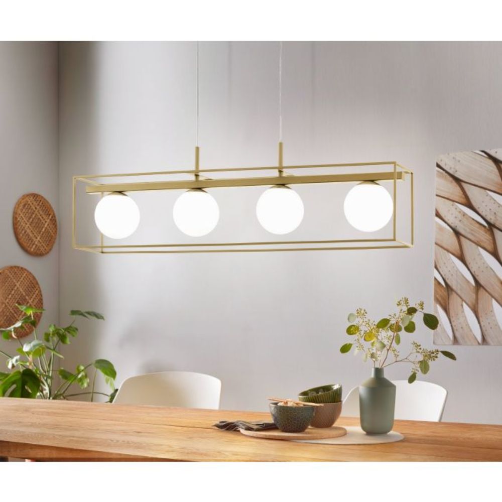 Eglo VALLASPRA - 4 Light Pendant-Eglo-Ozlighting.com.au