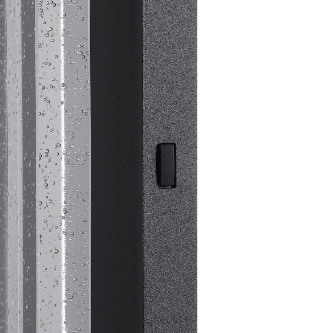 Eglo VILLAGRAZIA 2 - 6.7W Outdoor LED Wall Light | Black-Eglo-Ozlighting.com.au