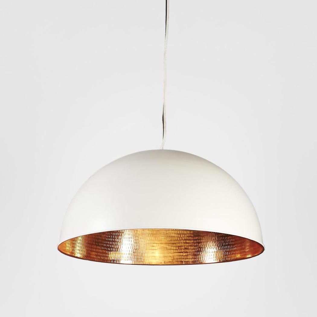 Emac & Lawton ALFRESCO Pendant Light White Copper-Emac & Lawton-Ozlighting.com.au