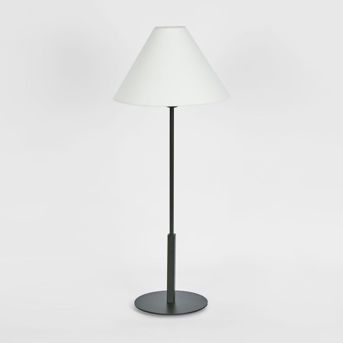 Emac & Lawton ALPINE Table Lamp Black with Shade-Emac & Lawton-Ozlighting.com.au