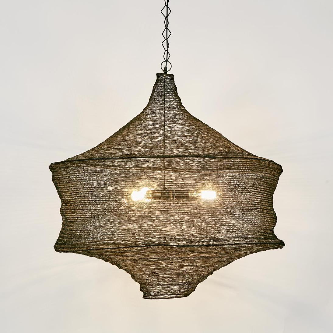 Emac & Lawton BEVERLY Pendant Light Black-Emac & Lawton-Ozlighting.com.au
