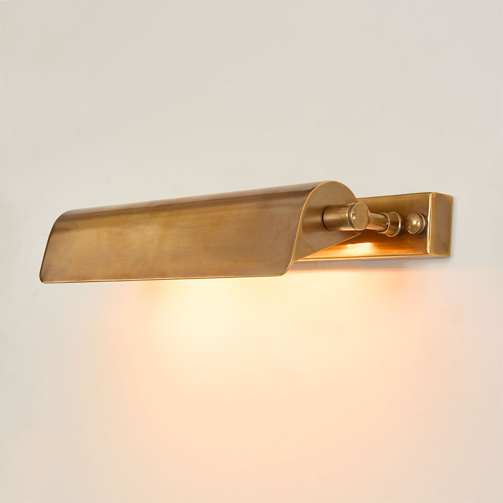 Emac & Lawton BRADMAN Wall Light Antique Brass-Emac & Lawton-Ozlighting.com.au
