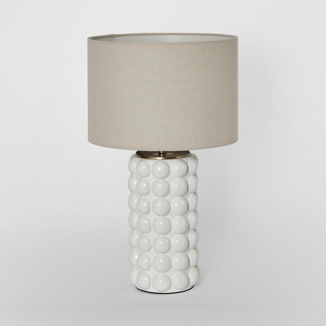 Emac & Lawton CONDOTTI Table Lamp White-Emac & Lawton-Ozlighting.com.au