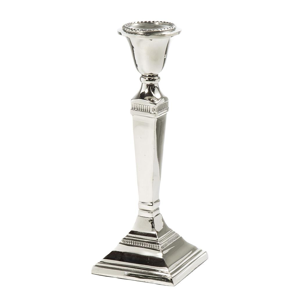 Emac & Lawton Candle Holder Large Nickel-Emac & Lawton-Ozlighting.com.au