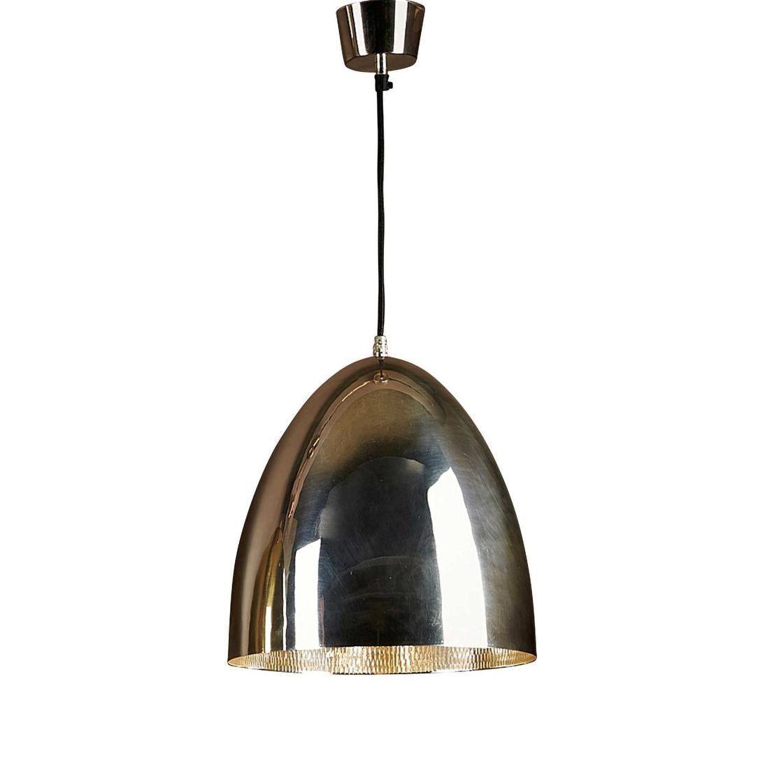 Emac & Lawton EGG Pendant Light Silver-Emac & Lawton-Ozlighting.com.au