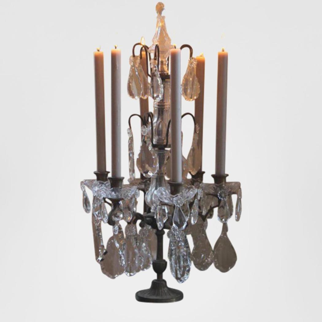 Emac & Lawton ESTELLA Candelabra Brass Small-Emac & Lawton-Ozlighting.com.au