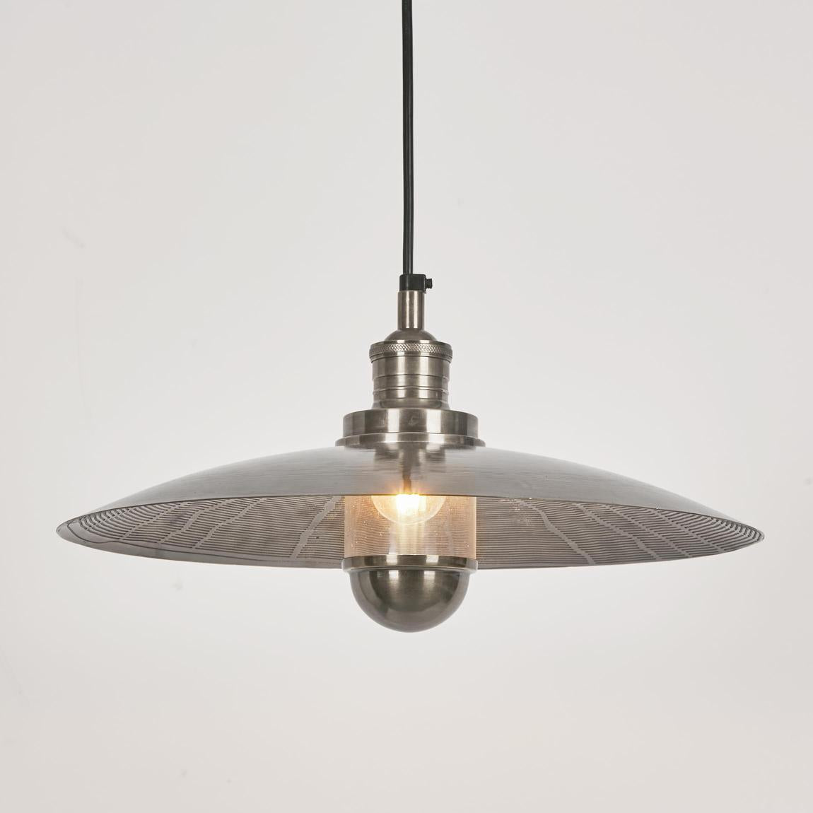 Emac & Lawton HENRY Pendant Light Antique Silver-Emac & Lawton-Ozlighting.com.au