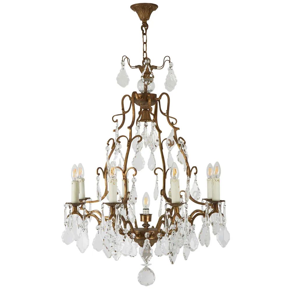 Emac & Lawton LINOGES Chandelier - 8 Light-Emac & Lawton-Ozlighting.com.au