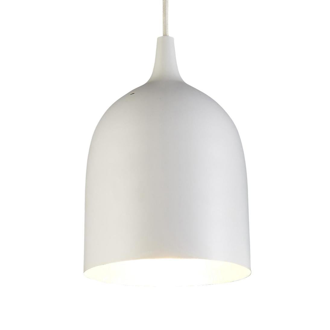 Emac & Lawton LUMI R Pendant Light White Silver-Emac & Lawton-Ozlighting.com.au