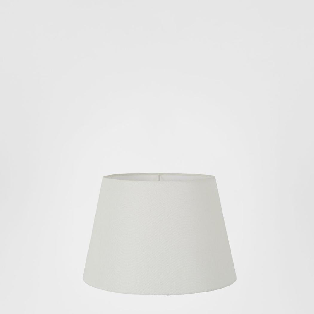 Emac & Lawton Linen Drum Lampshade XXS Textured Ivory-Emac & Lawton-Ozlighting.com.au