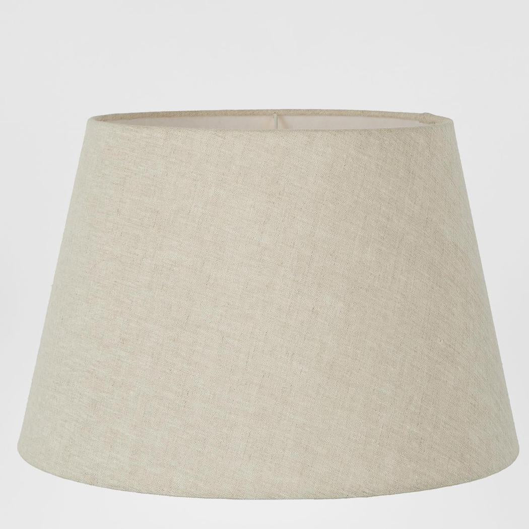 Emac & Lawton Linen Taper Lampshade XXL Light Natural-Emac & Lawton-Ozlighting.com.au