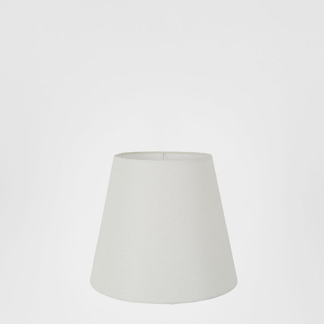 Emac & Lawton Linen Taper Lampshade XXS Ivory-Emac & Lawton-Ozlighting.com.au