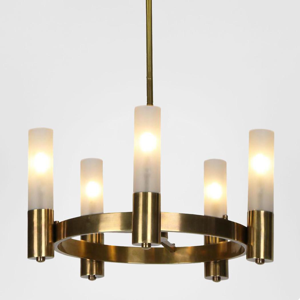 Emac & Lawton OSCAR Pendant Light Antique Brass-Emac & Lawton-Ozlighting.com.au