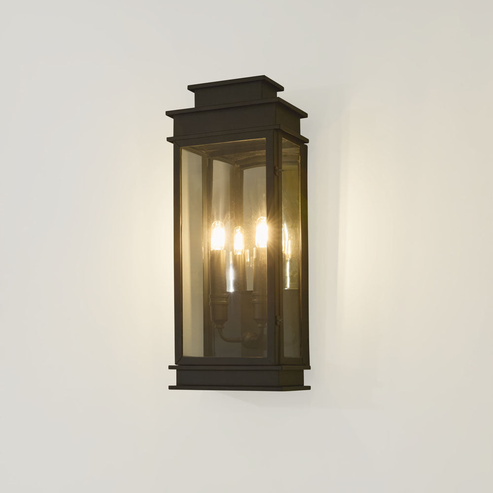 Emac & Lawton REGAL Wall Light Outdoor Black-Emac & Lawton-Ozlighting.com.au