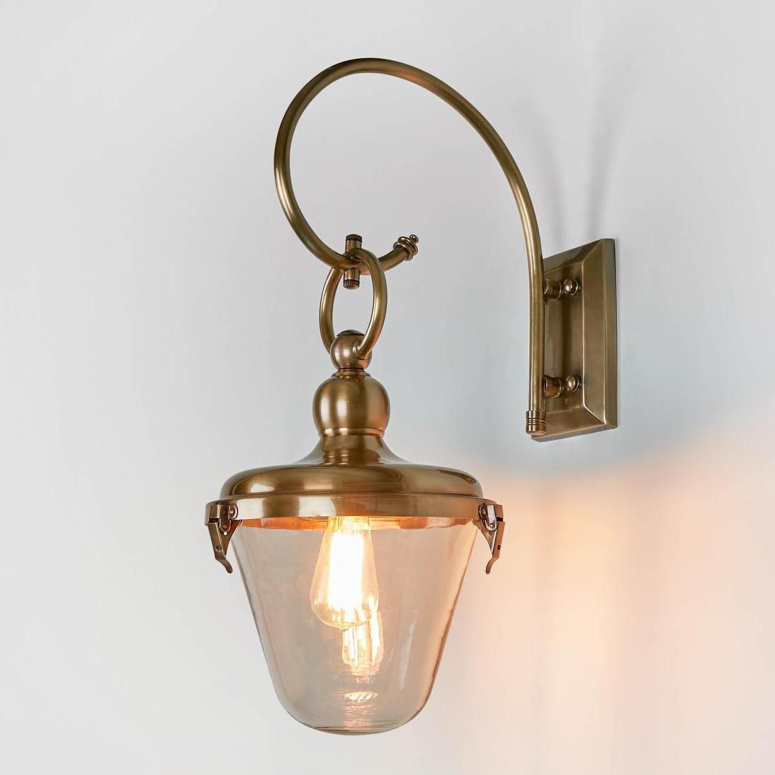 Emac & Lawton SAVOY Wall Light Outdoor Glass-Emac & Lawton-Ozlighting.com.au