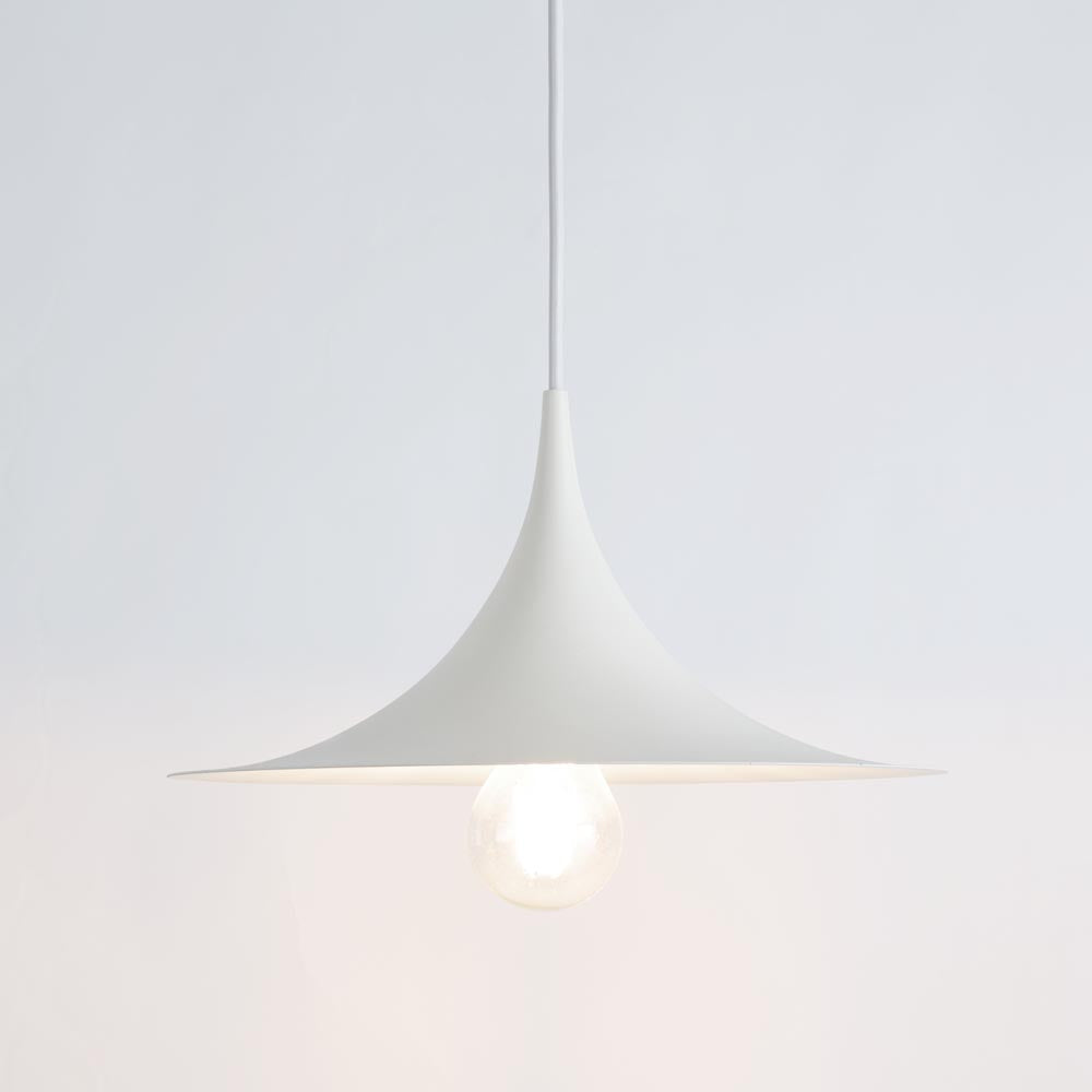 Emac & Lawton SOPHIA Pendant Light White Small-Emac & Lawton-Ozlighting.com.au