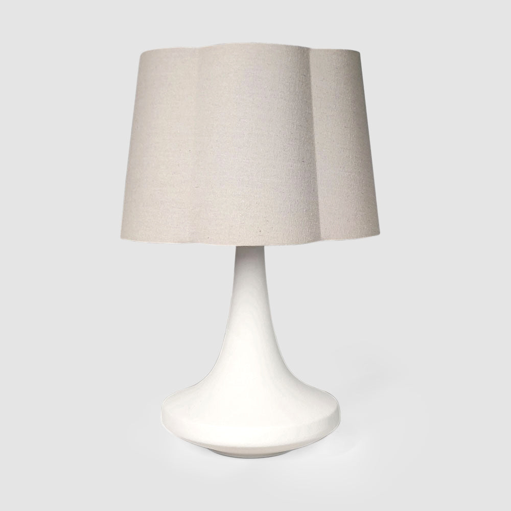 Emac & Lawton SOREN Table Lamp White with Shade-Emac & Lawton-Ozlighting.com.au