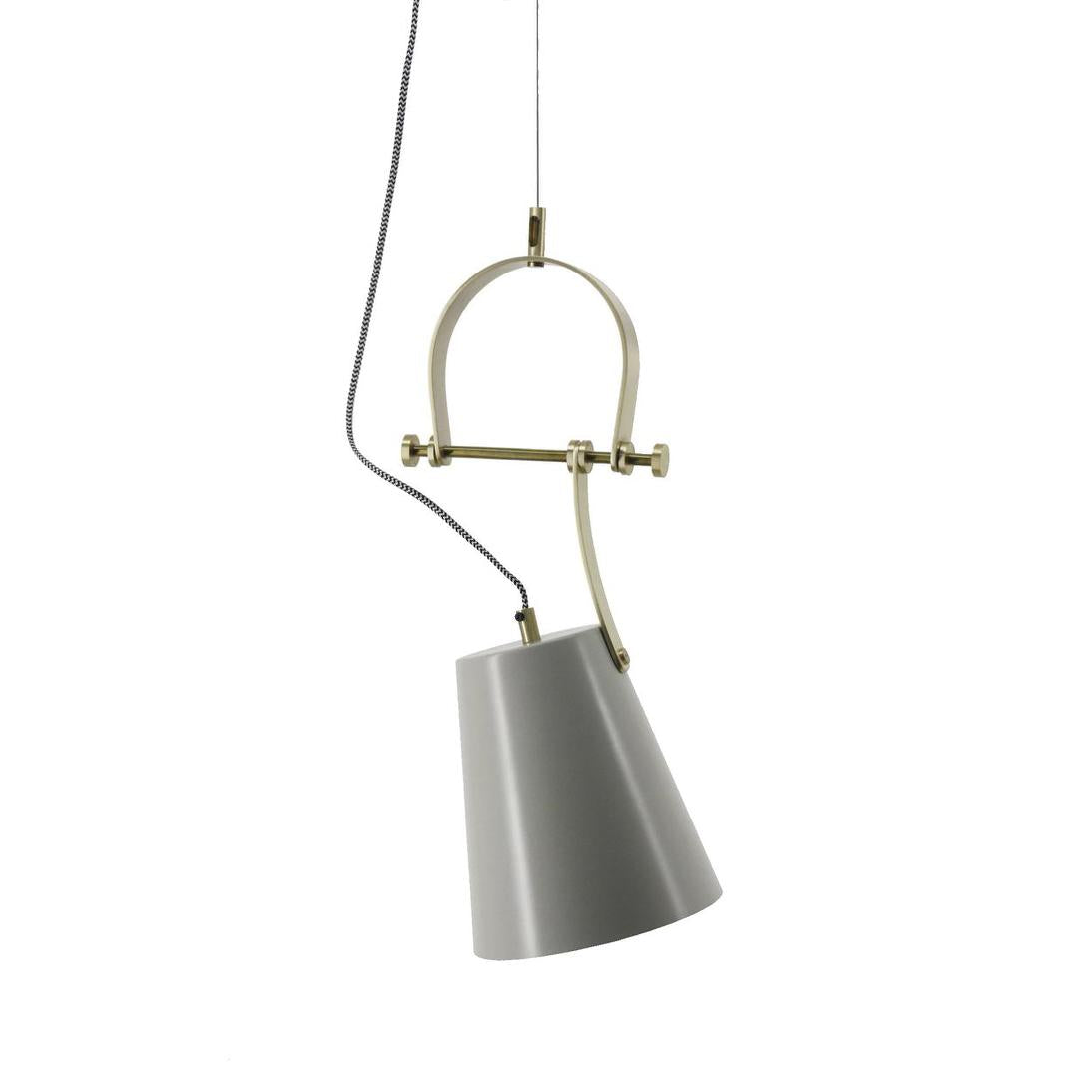 Emac & Lawton TURNBERRY Pendant Light Grey-Emac & Lawton-Ozlighting.com.au