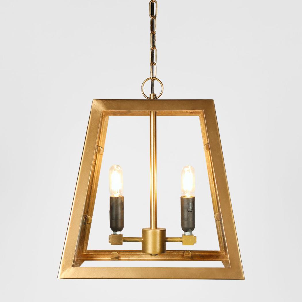 Emac & Lawton WATSON Pendant Light Brass-Emac & Lawton-Ozlighting.com.au