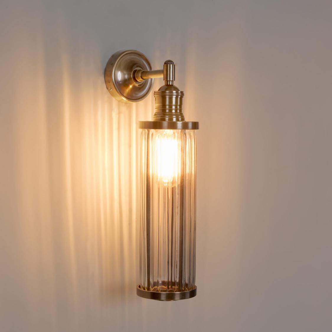 Emac & Lawton YORK Wall Light Outdoor Antique Brass-Emac & Lawton-Ozlighting.com.au