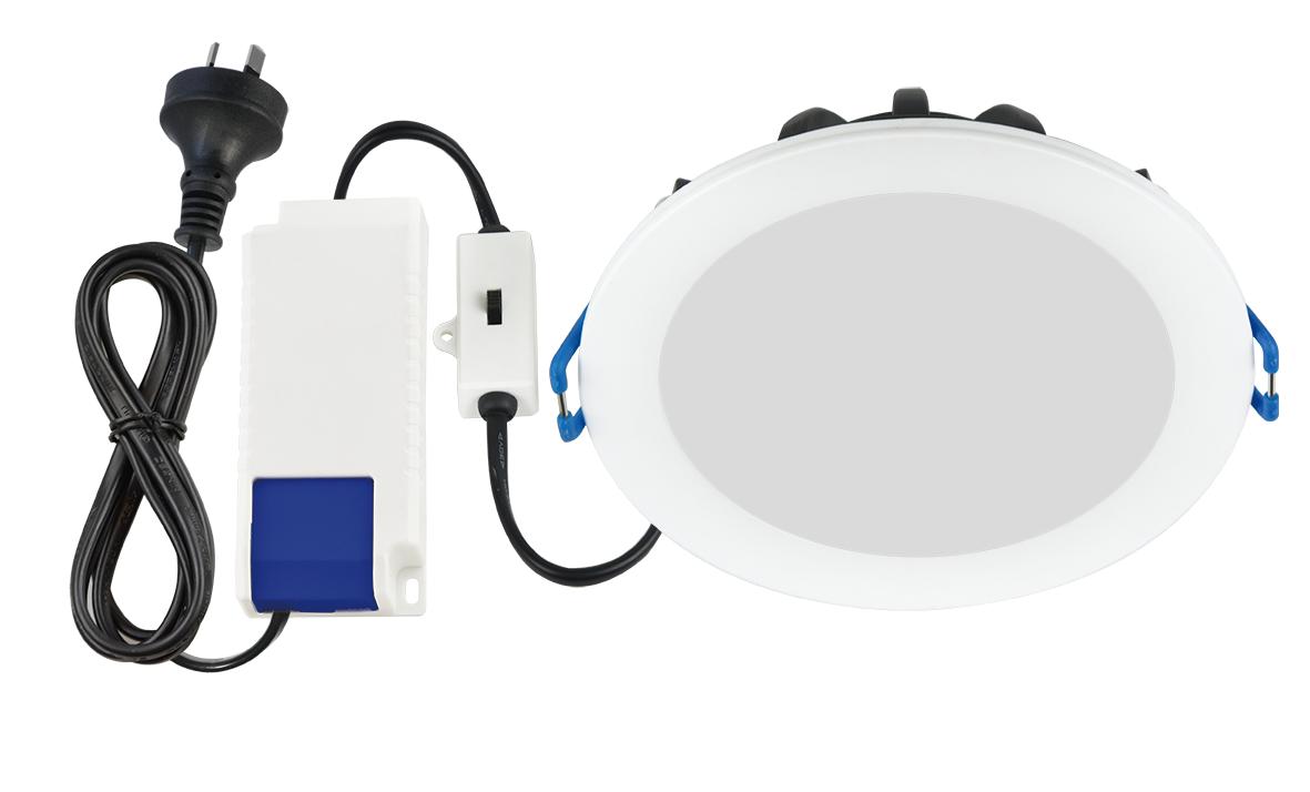 Energetic CLASP LED Downlight - 11W, Tri-Colour, IP54-Energetic Lighting-Ozlighting.com.au