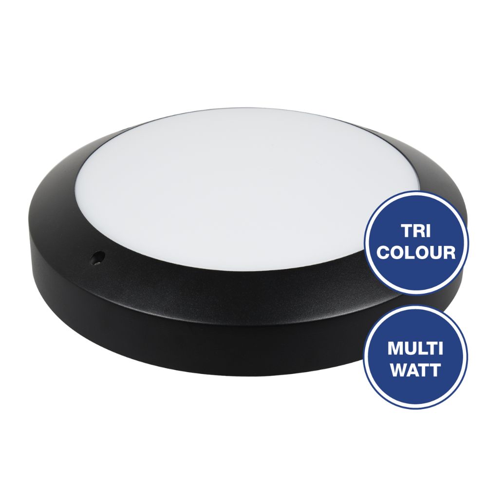 Energetic FORTLITE LED Bunker Light - 22W, Tri-Colour, IP66-Energetic Lighting-Ozlighting.com.au