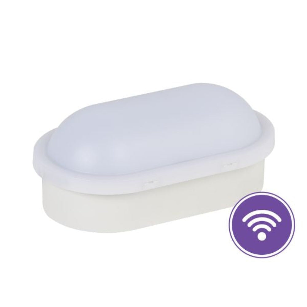 Energetic OVAL MINI LED Bunker Light - Colour-Selectable, IP65, Surface Mounted-Energetic Lighting-Ozlighting.com.au