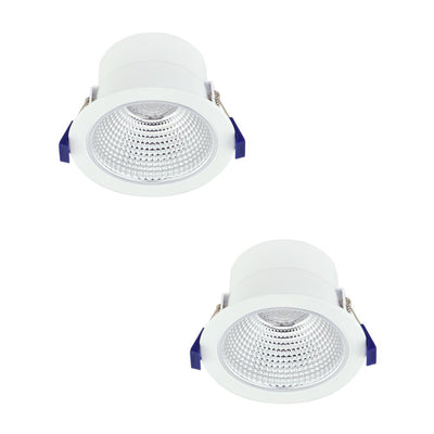 Energetic PROTAIL - 8W LED Low Glare Fixed Head Commercial Downlight-Energetic Lighting-Ozlighting.com.au