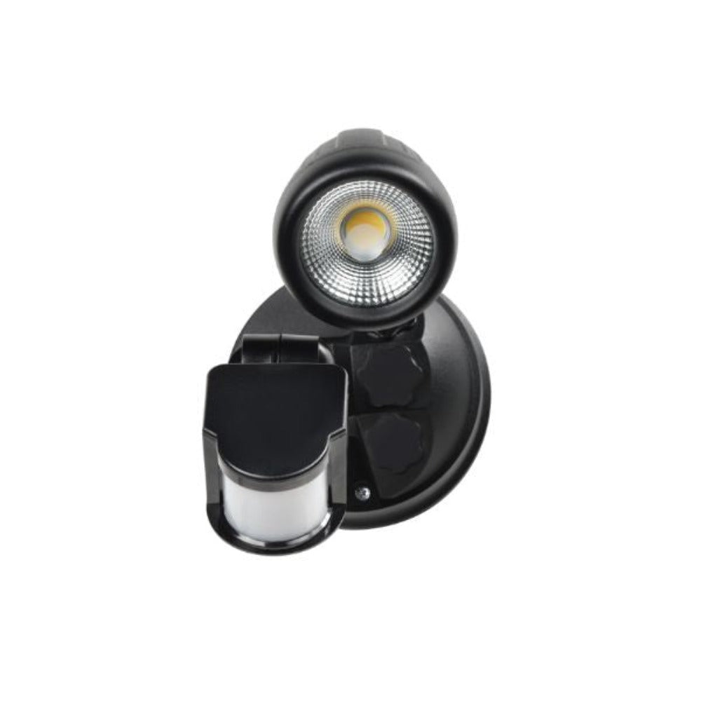 Energetic SECULITE V LED Spotlight - 10W, Colour-Switchable, IP54, Adjustable, Surface Mount-Energetic Lighting-Ozlighting.com.au