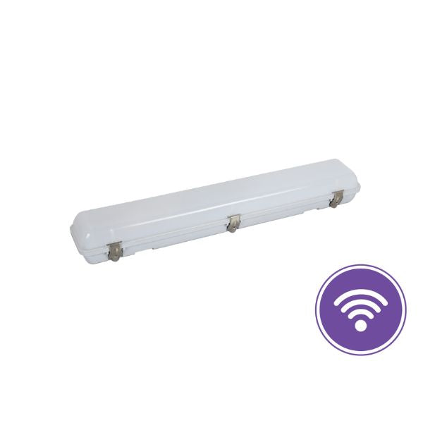 Energetic TEMPEST V - LED Colour Selectable Batten Light IK08 IP65-Energetic Lighting-Ozlighting.com.au