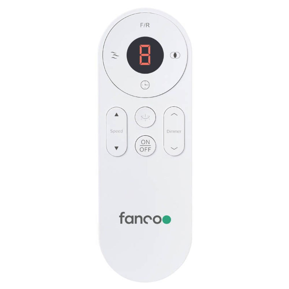 Fanco ECO SILENT - 4 Blade 52" 1320mm DC Ceiling Fan with LED Light-Fanco-Ozlighting.com.au