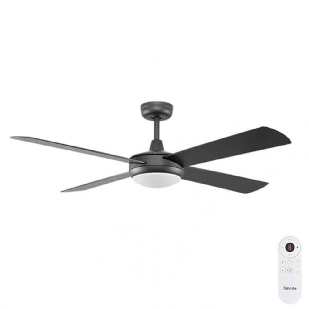 Fanco Eco Silent Deluxe - 4 Blade 56" 1420mm DC Ceiling Fan with LED Light-Fanco-Ozlighting.com.au