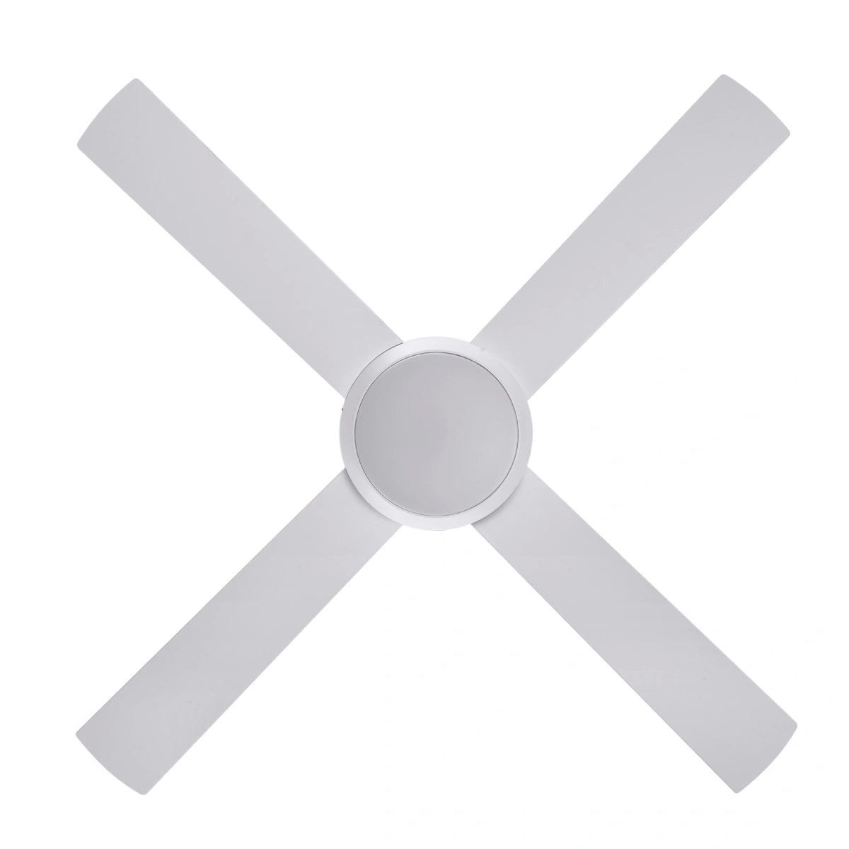 Fanco Eco Silent Pro DC Ceiling Fan - CCT LED Light, White 52″-Fanco-Ozlighting.com.au
