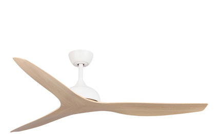 Fanco Eco Style v2 DC - 60'' (152cm) - White (M) - Beechwood (B)-Fanco-Ozlighting.com.au