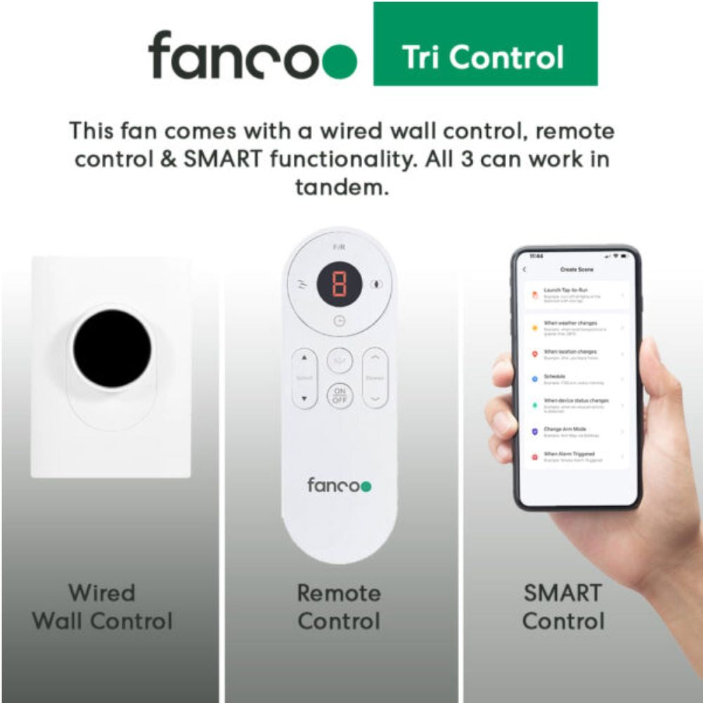 Fanco HORIZON - 3 Blade 52" 1320mm DC Ceiling Fan-Fanco-Ozlighting.com.au