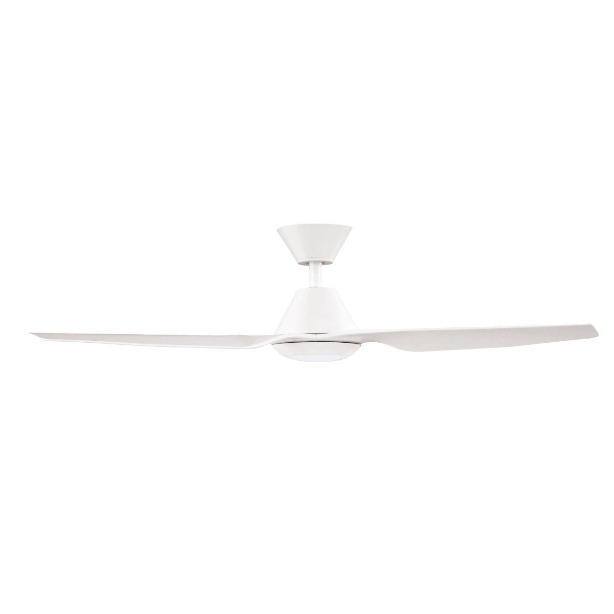 Fanco Infinity iD DC Ceiling Fan - CCT LED Light, White 48″-Fanco-Ozlighting.com.au