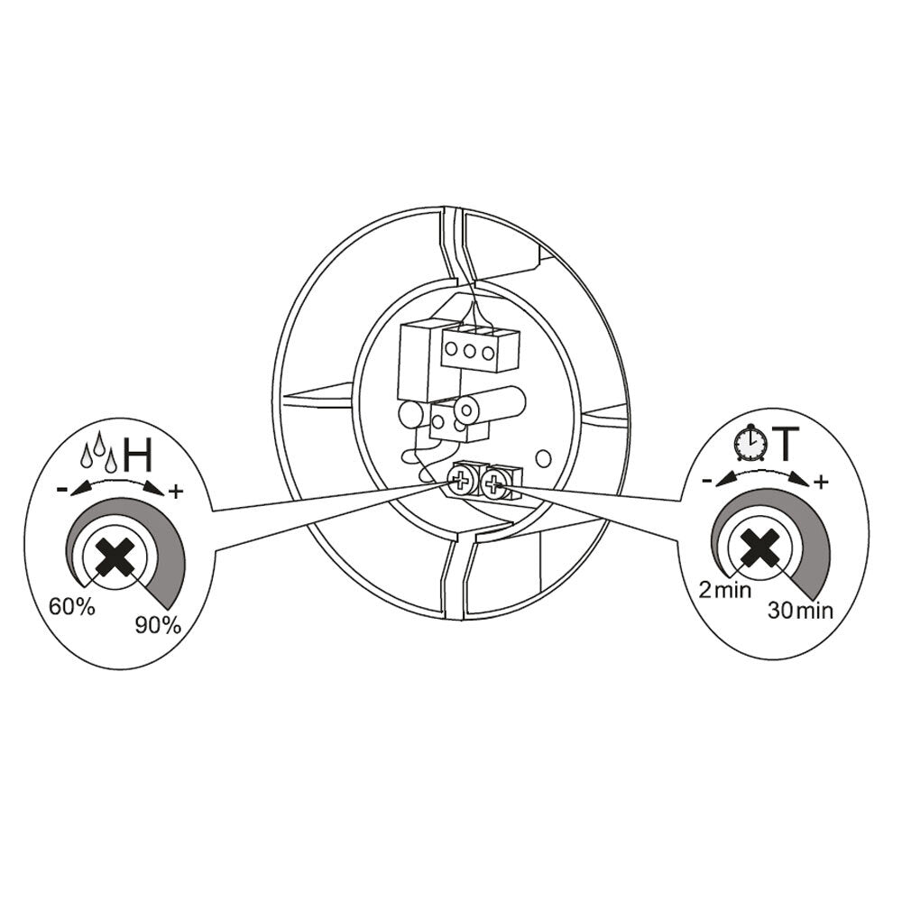 Fanco LD Auto 150 - Wall/Ceiling Exhaust Fan with Auto Shutters White (Copy)-Fanco-Ozlighting.com.au