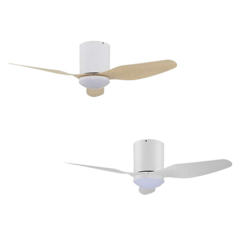 Fanco STUDIO - 3 Blade 42" 1066mm DC Ceiling Fan with LED Light-Fanco-Ozlighting.com.au