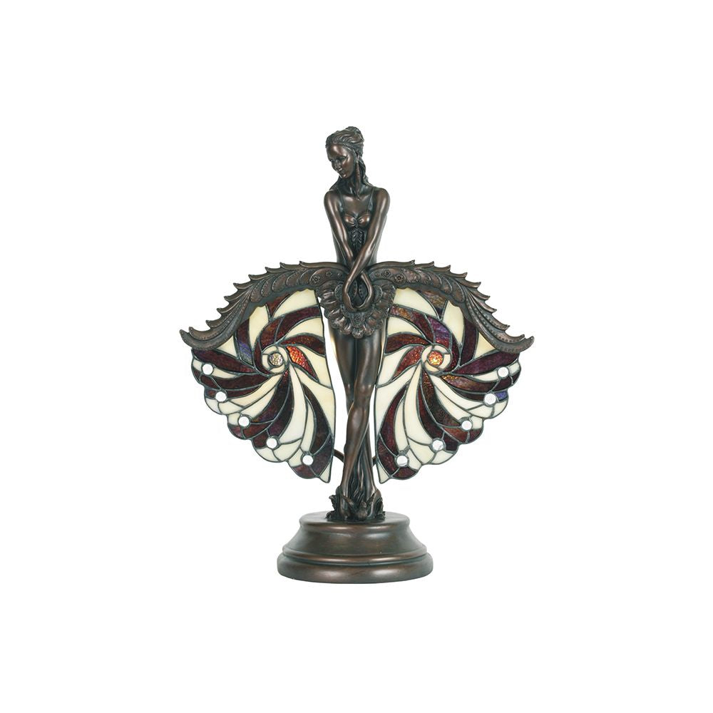 G&G Bros - 25W Showgirl Tiffany Table Lamp-G&G Bros.-Ozlighting.com.au